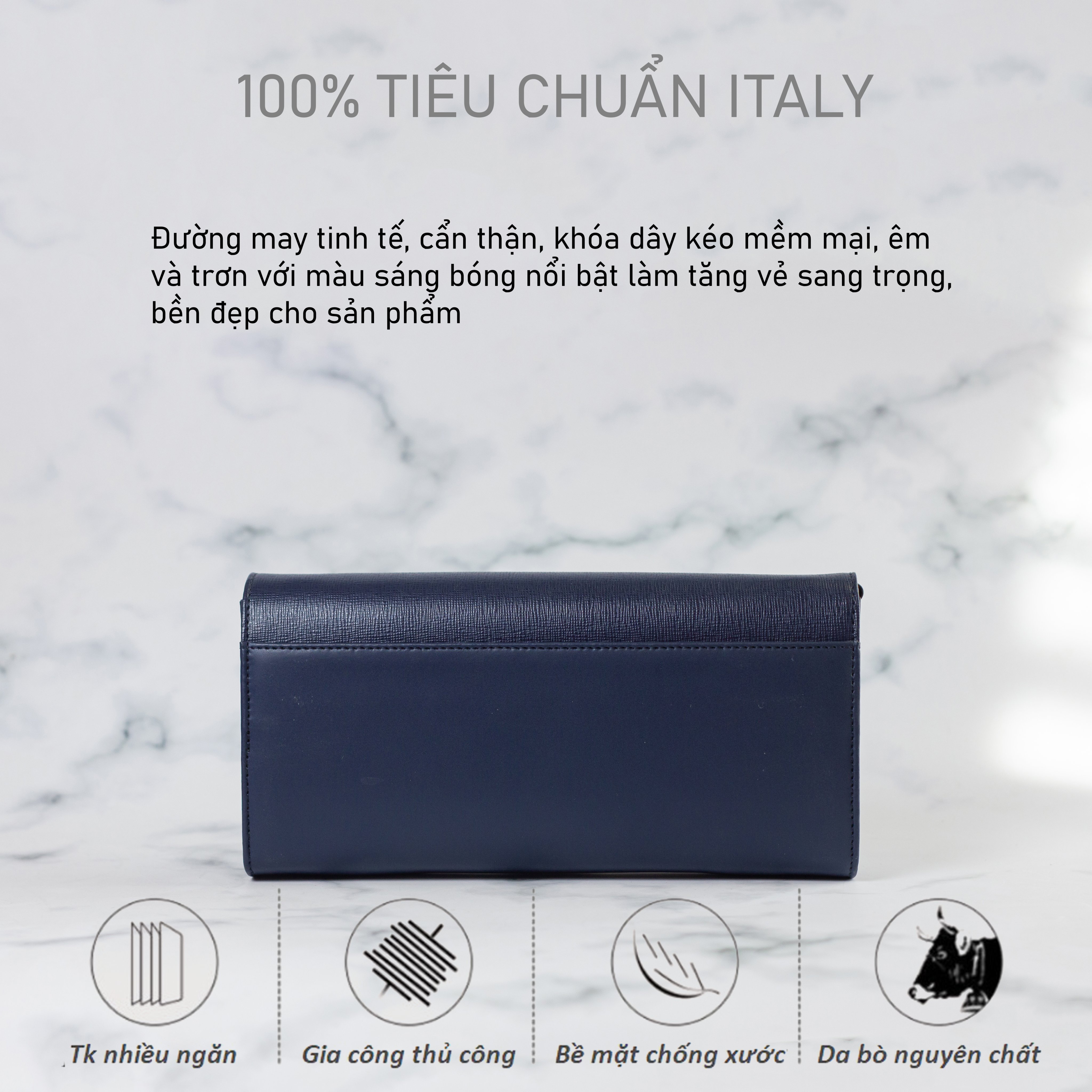Ví Nữ Cao Cấp Gianni Conti Italy - 498294NAV