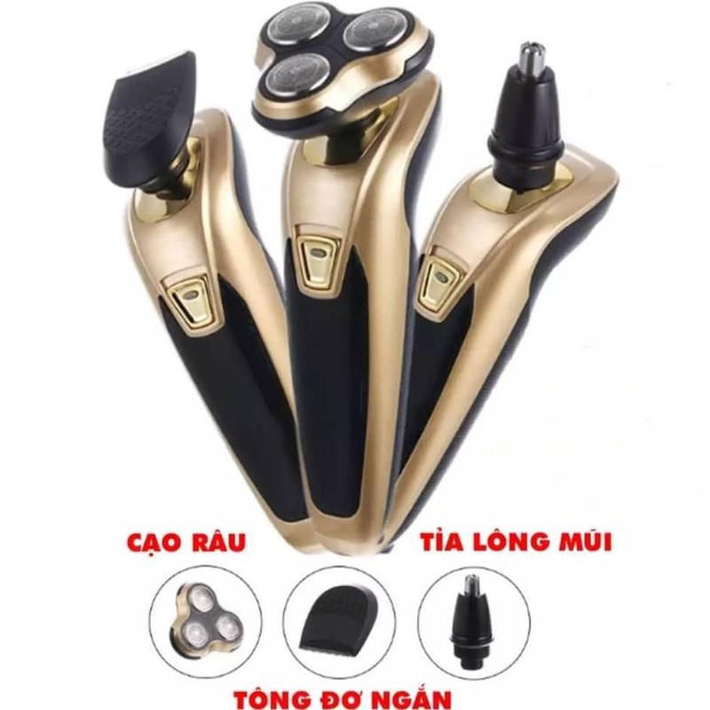 Đồ cạo râu bằng điện, Máy cạo râu pq206, Máy Cạo Râu 3 chế độ LINGKE (PAILIPU) FS 3188 Cao Cấp cạo râu, cắt tóc, tỉ lông mũi