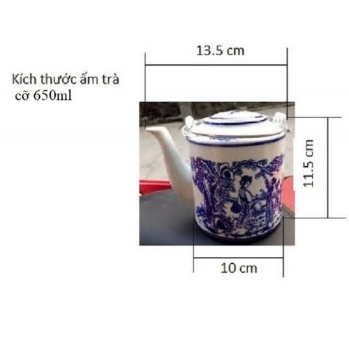 Bộ vỏ bình trà và bình trà cỡ vừa (khoảng 600-700ml)