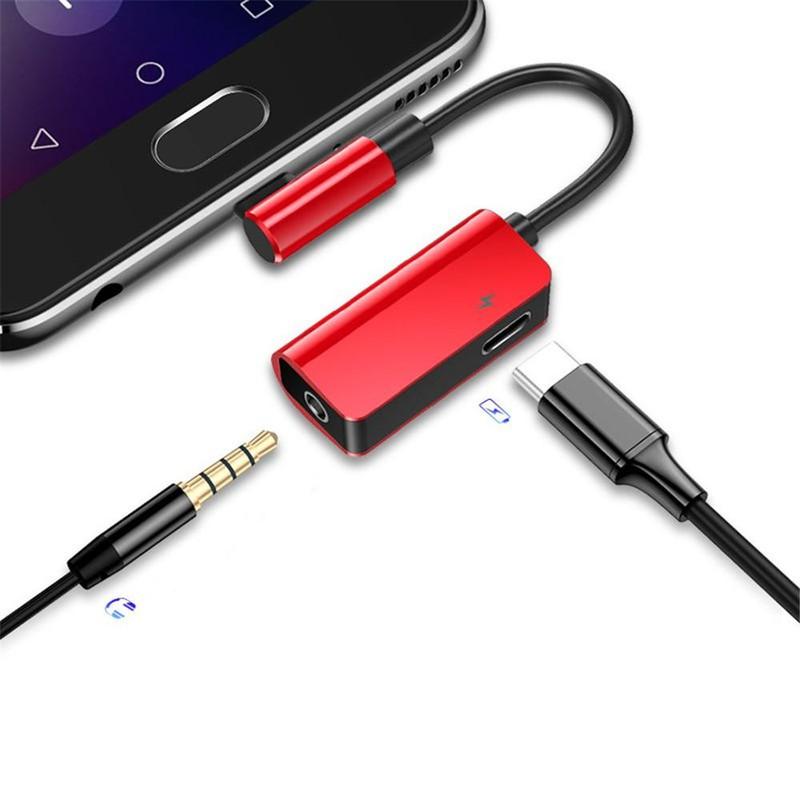 Cáp chuyển Baseus L45 Type-C sang Audio 3.5mm + Type C