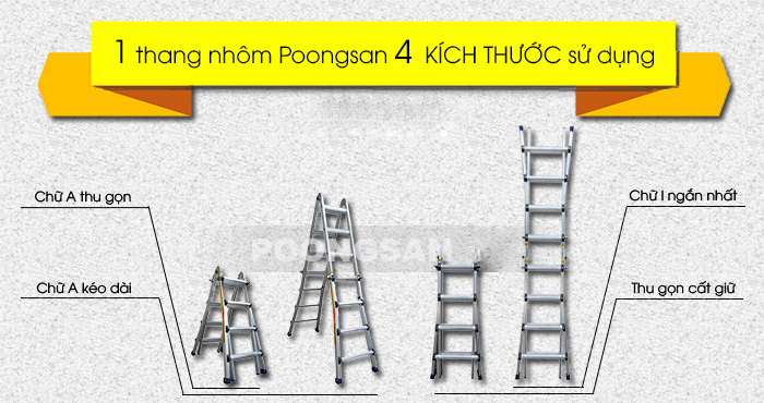 [HCM]THANG NHÔM POONGSAN HÀN QUỐC PS43