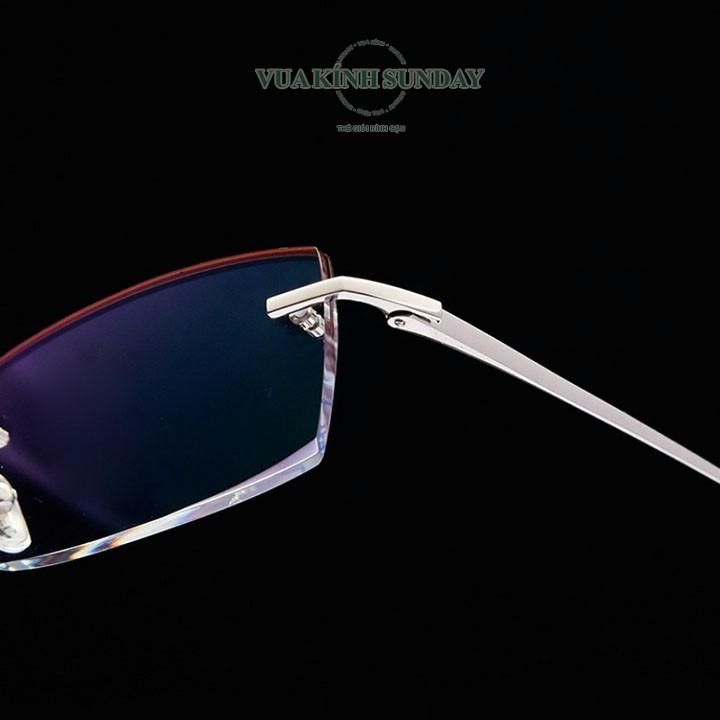 Gọng kính cận khoan titanium VD219