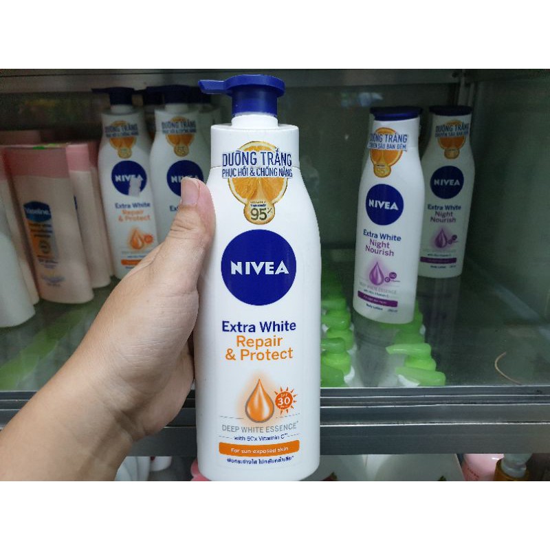 Sữa Dưỡng Thể Nivea Extra White Ngày - Spf 30