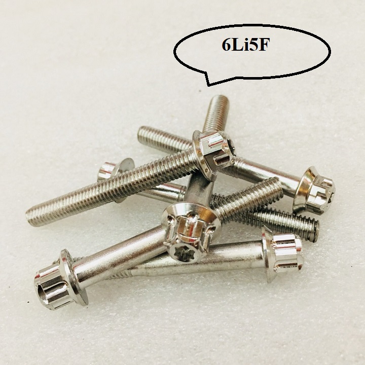 ỐC SALAZA 6LI ĐẦU TRỤ BÔNG ĐỦ SIZE( GIÁ 1 CON)