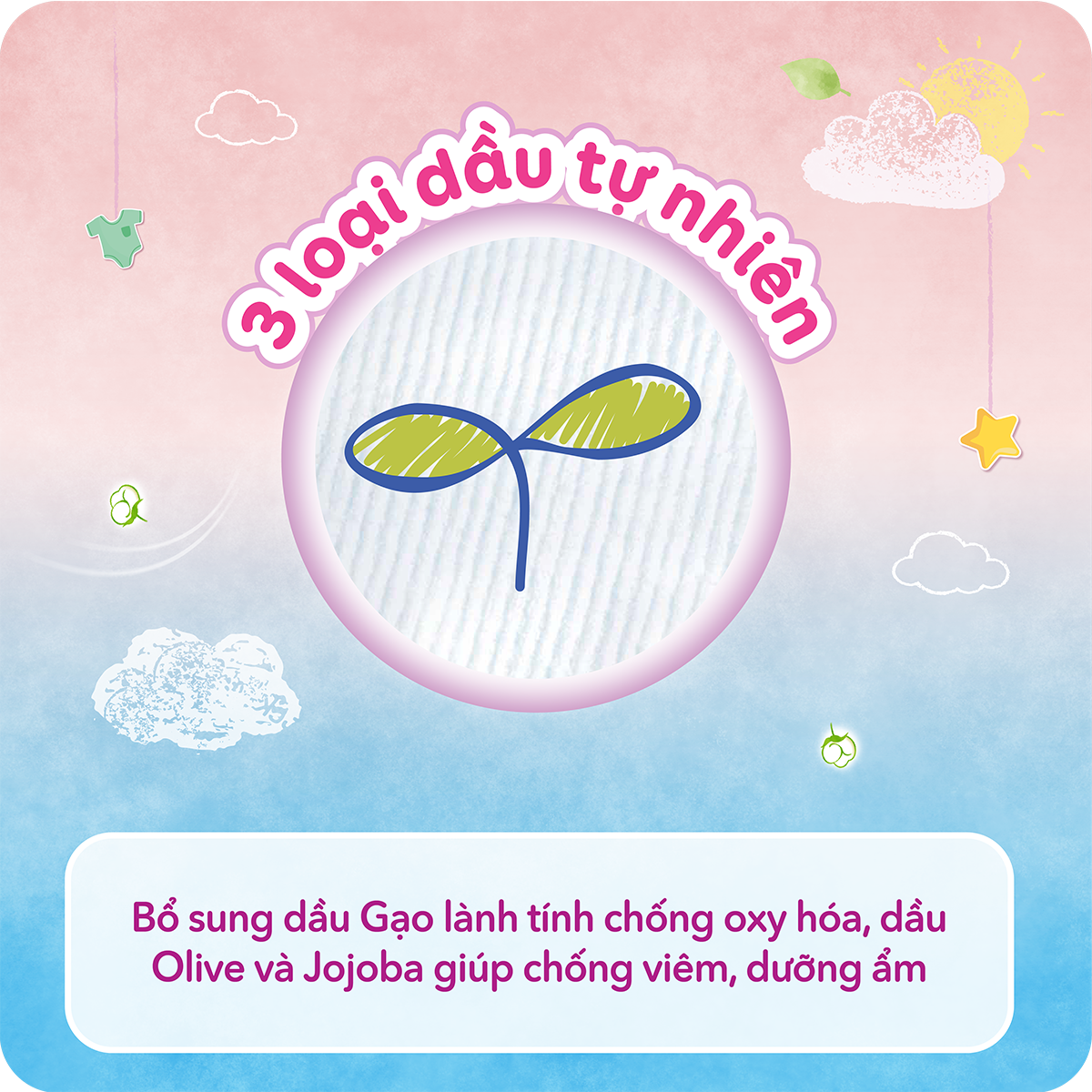 Tã/Bỉm dán Bobby cho trẻ thiếu tháng 3S 3kg - 30 miếng