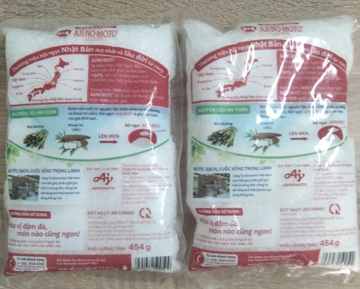 Gói Bột ngọt (Mì chính) hiệu AJI-NO-MOTO 454gr
