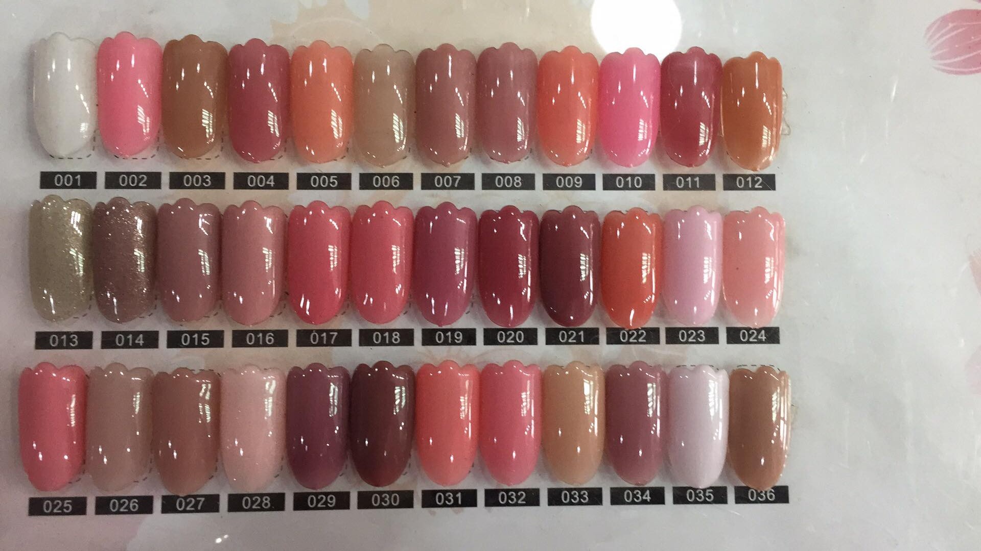 Sơn Gel Thạch Vinimay Mã 21-36 (Lẻ 1 Chai)