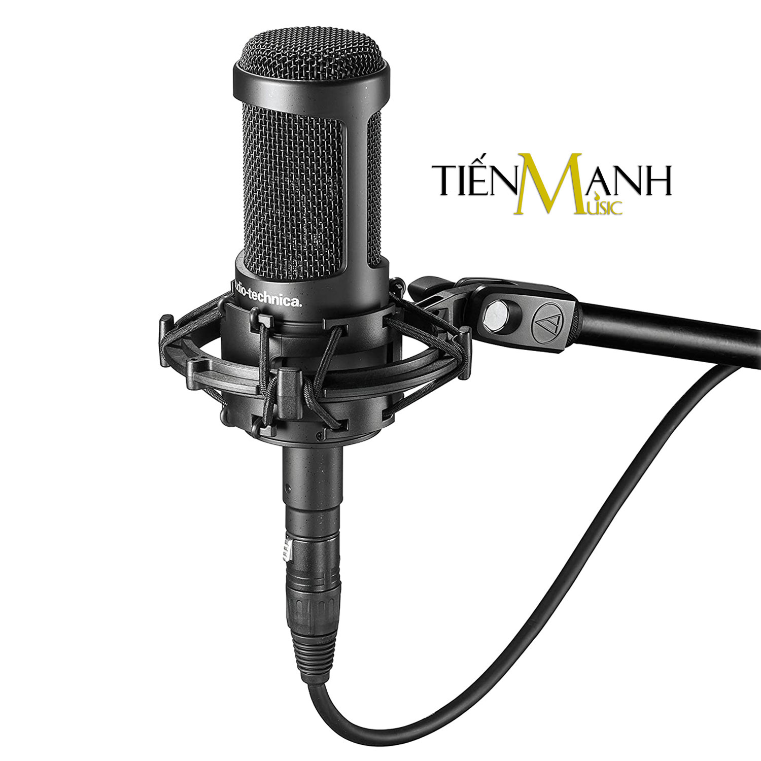 [Trả góp 0%] [Chính Hãng] Micro AT2035 Audio Technica Mic Thu Âm Phòng Studio Biểu Diễn Chuyên Nghiệp Microphone Cardioid AT-2035