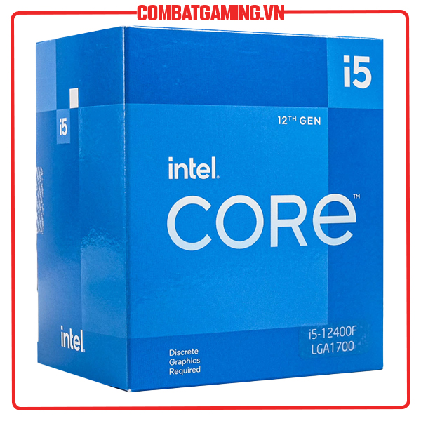 CPU INTEL CORE I5 12400F Box chính hãng