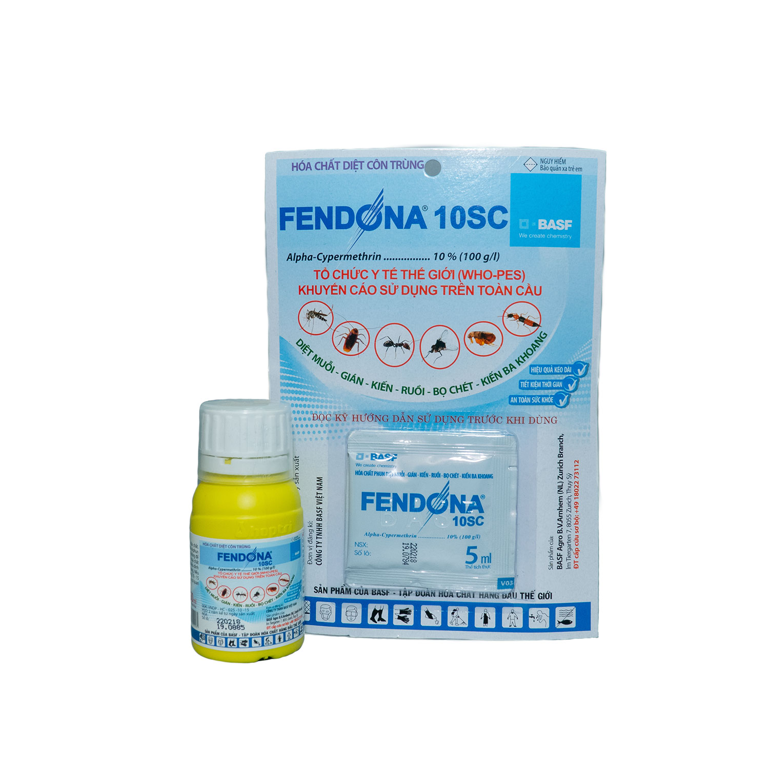 Thuốc diệt muỗi Fendona 10SC 5ml