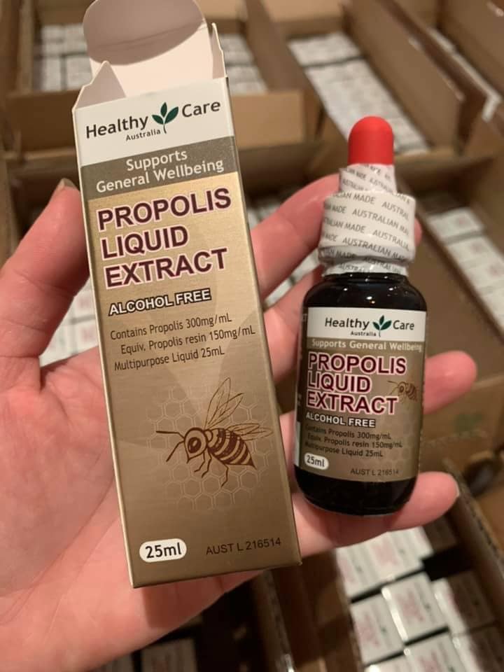 Keo ong Healthy Care Propolis Liquid Extract dạng giọt