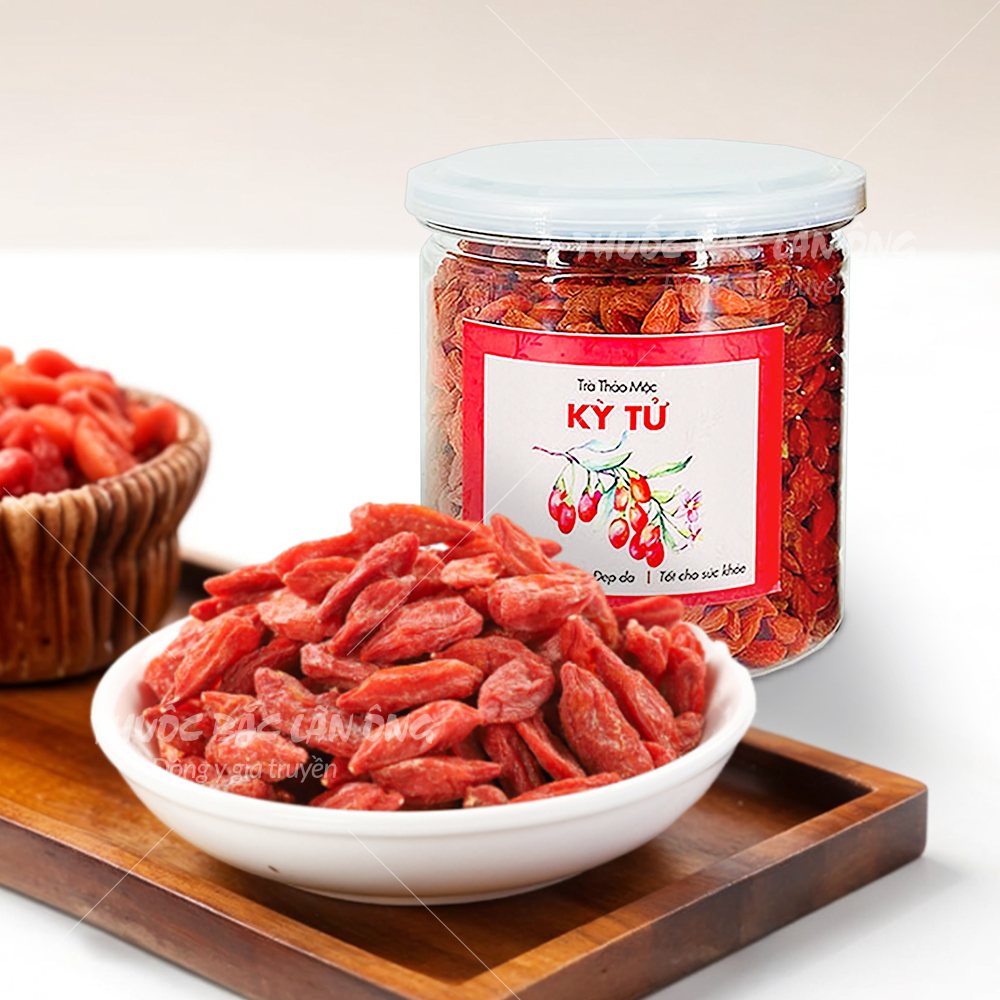 Kỳ tử Ninh Hạ 500g, hạt kỷ tử hữu cơ, hạt to, ngọt, pha trà, hầm canh, nấu chè dưỡng nhan