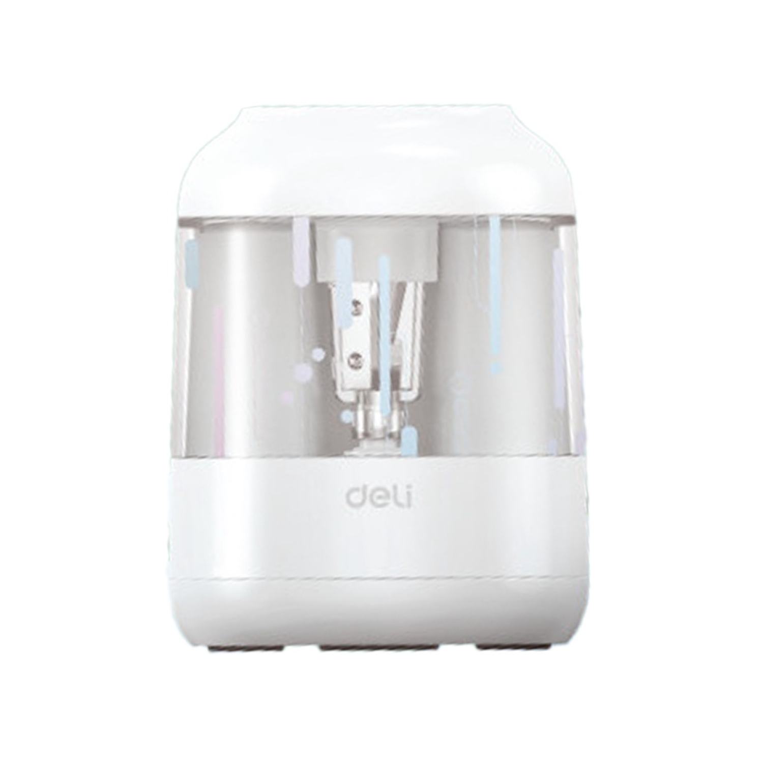 Gọt bút chì điện tự động Deli tiện lợi, an toàn và bảo vệ người dùng, màu sắc hiện đại sang trọng