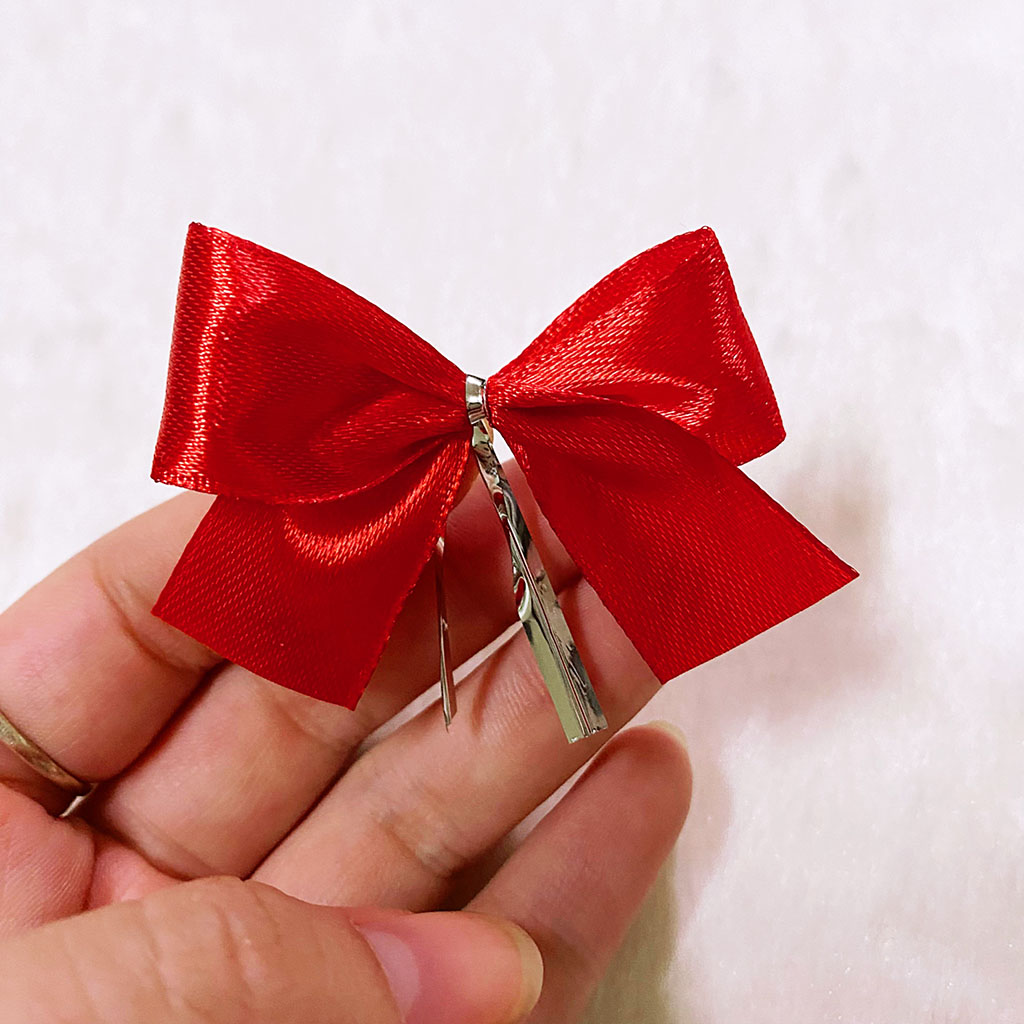 Bộ 10 Nơ Trang Trí Cây Thông noel , Giáng sinh