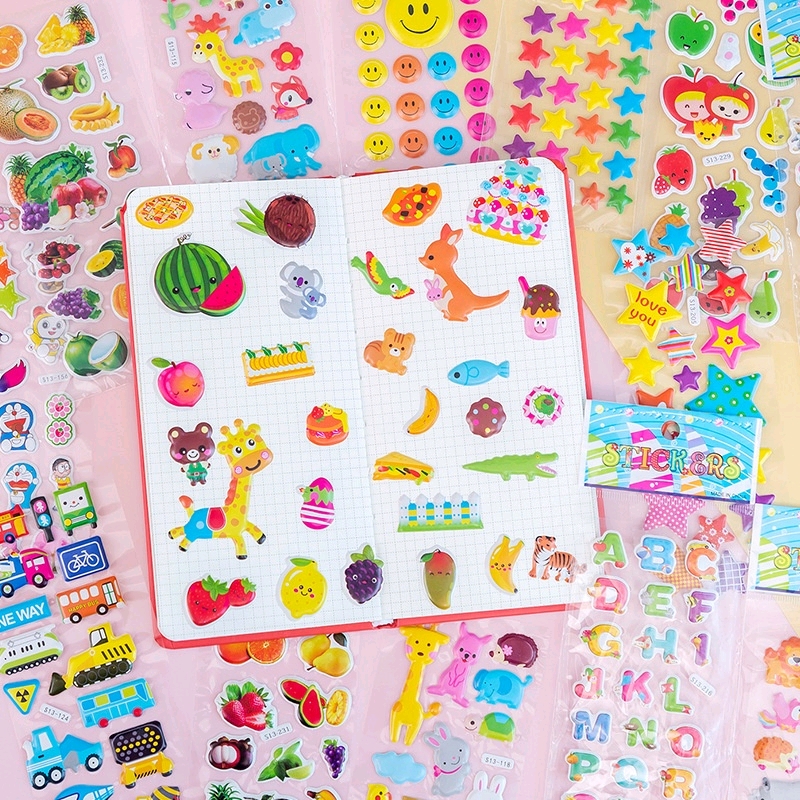miếng dán sticker hoạt hình nhiều mẫu 17.5 * 6.8 cm ( combo 2 miếng)