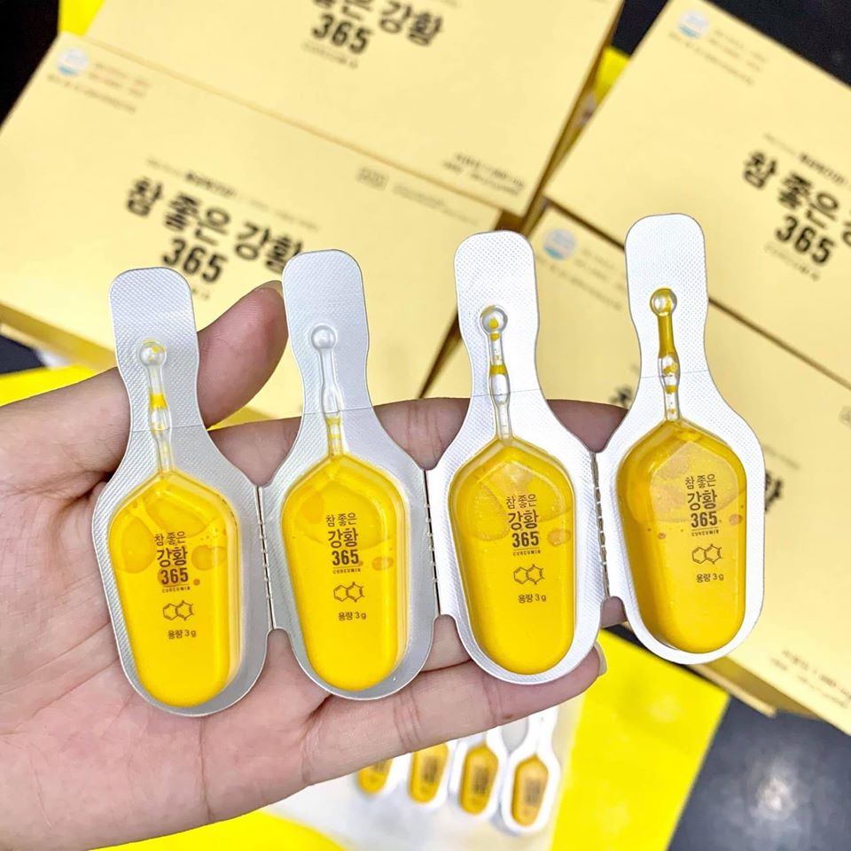[HCM]Tinh nghệ Nano Curcumin 365 - Hàn quốc ( 32 tép )