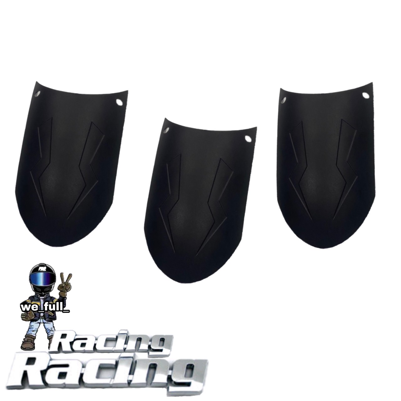 MIẾNG NỐI DÈ CHẮN BÙN TRƯỚC RAIDER/SATRIA FI