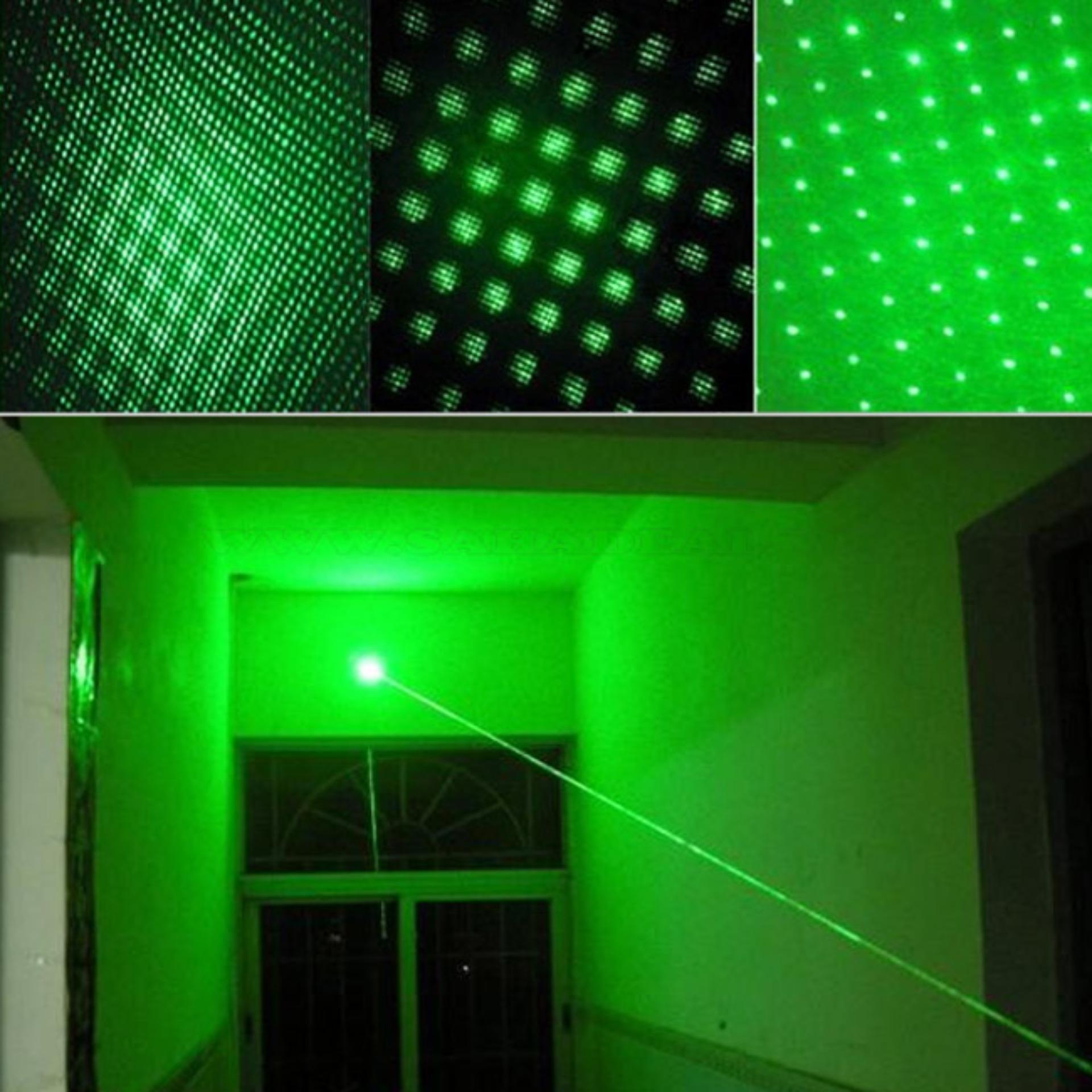 Den bin sieu sang - Đèn pin cực mạnh Laser 303 Mẫu 2017