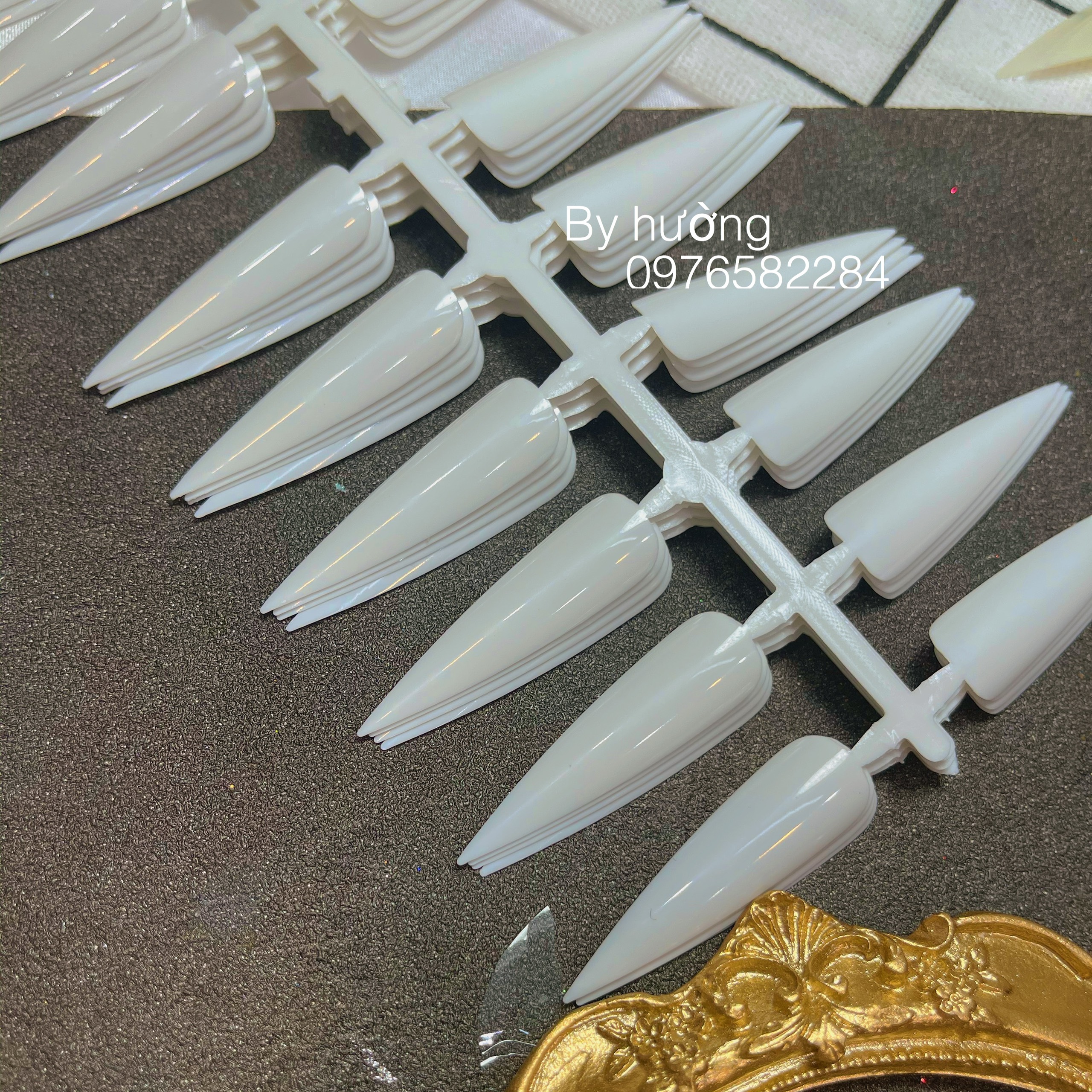 Móng làm mẫu nhọn dài bịch 120 móng