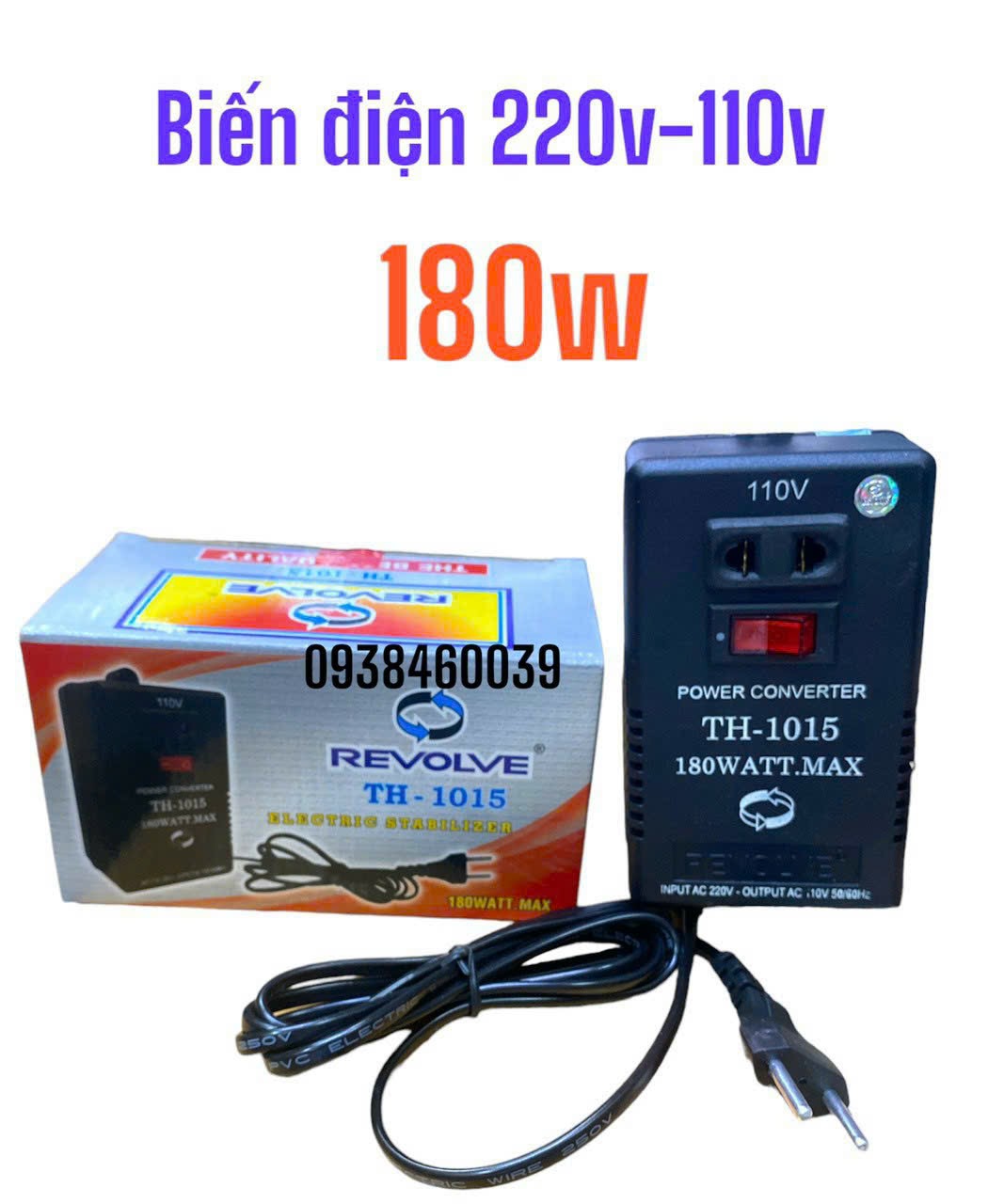 Bộ chuyển điện 220v qua 110v và 110v qua 220v