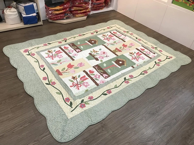 THẢM TRẢI SÀN COTTON HÀN QUỐC 200x230cm