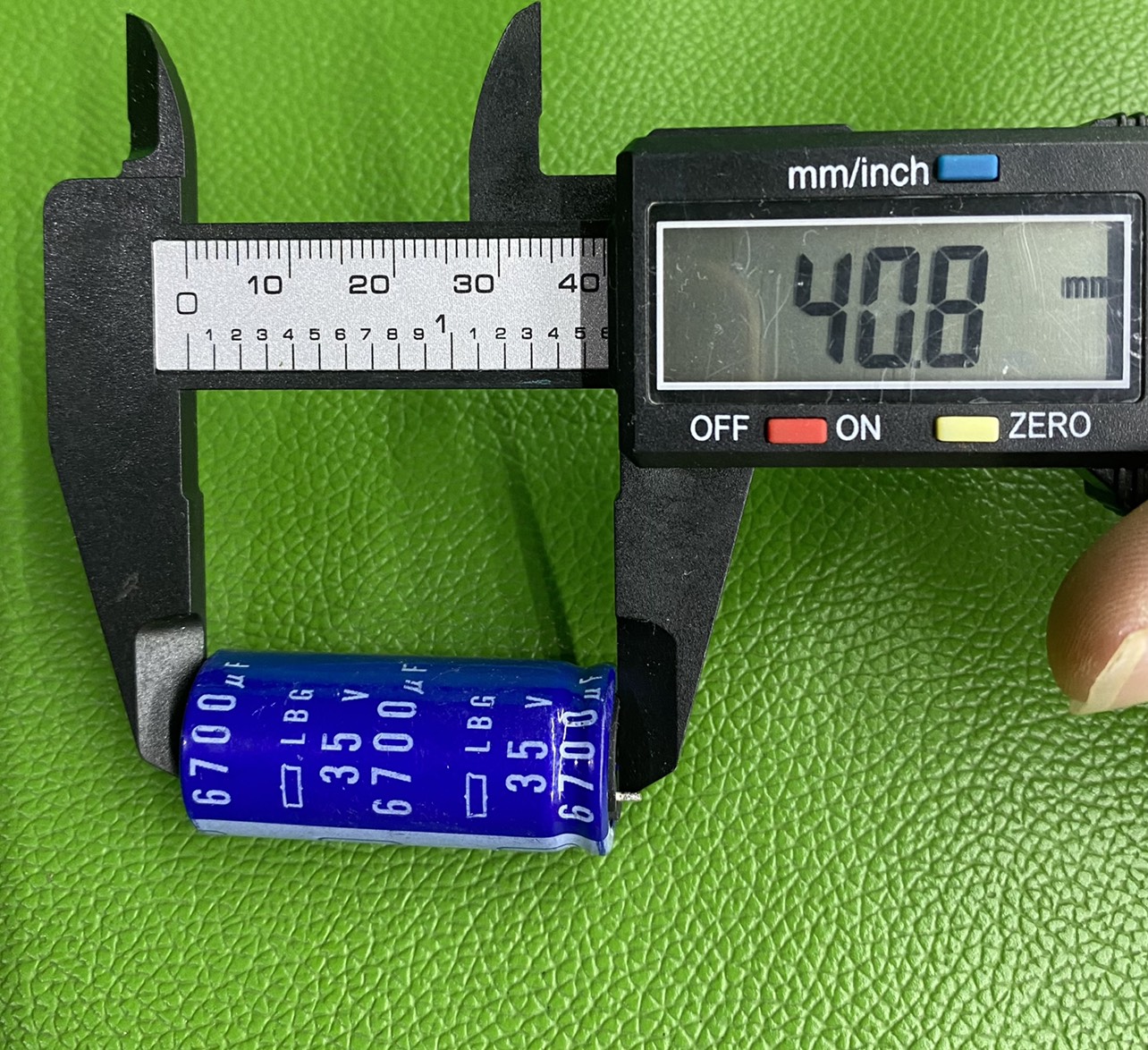 Combo 10 TỤ 6700UF 35V LBG THÁO MÁY