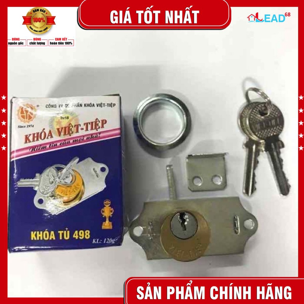 🌟[ TOP BÁN CHẠY ] Khoá tủ Việt Tiệp cao cấp 498💦