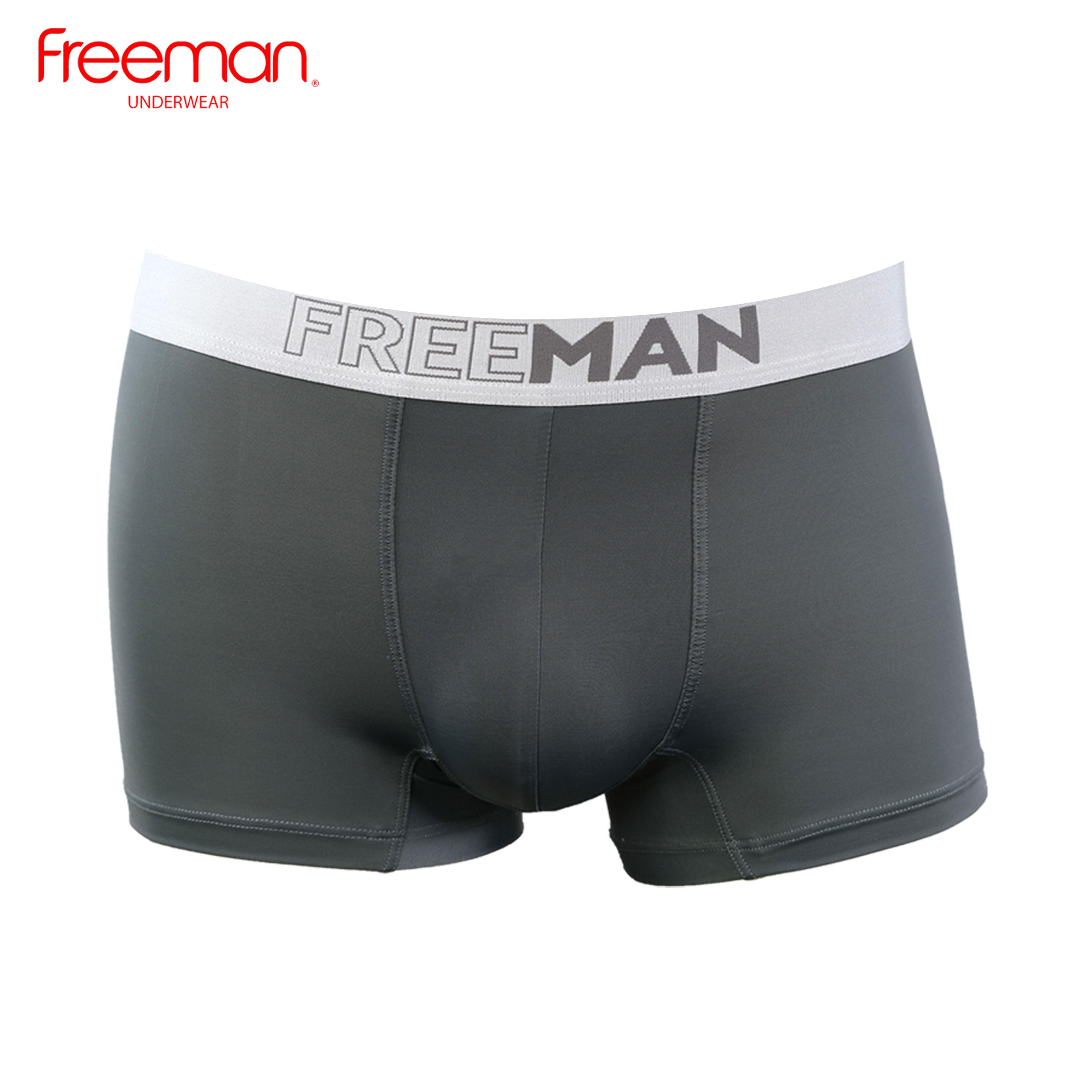 Combo 5 quần boxer nam Freeman 6523 - Chất liệu thun lạnh cao cấp