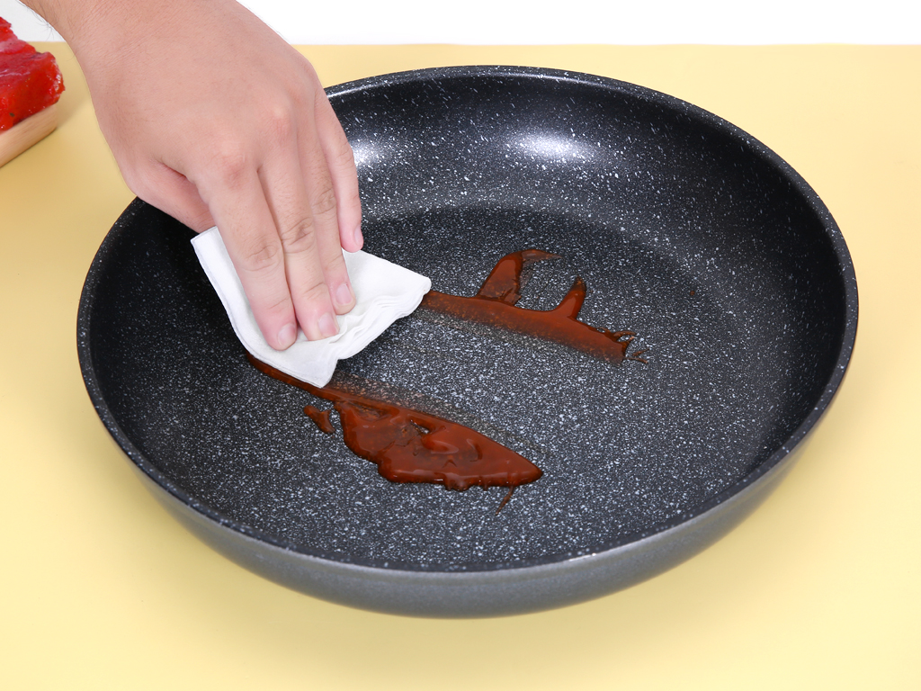 Chảo chống dính vân đá đáy từ HappyCook