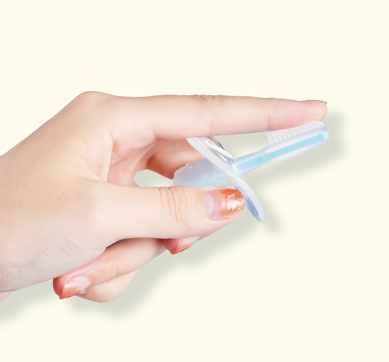 Bàn chải tập đánh răng Silicon cho bé
