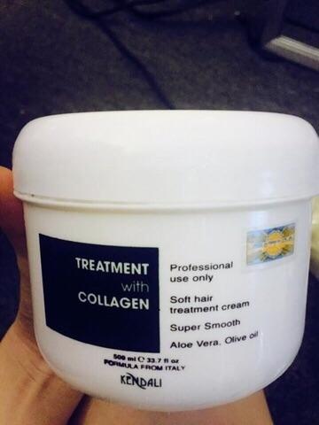 [HCM]KEM Ủ TÓC ĐẶC TRỊ COLLAGEN KENDALI 500ML MẪU MỚI