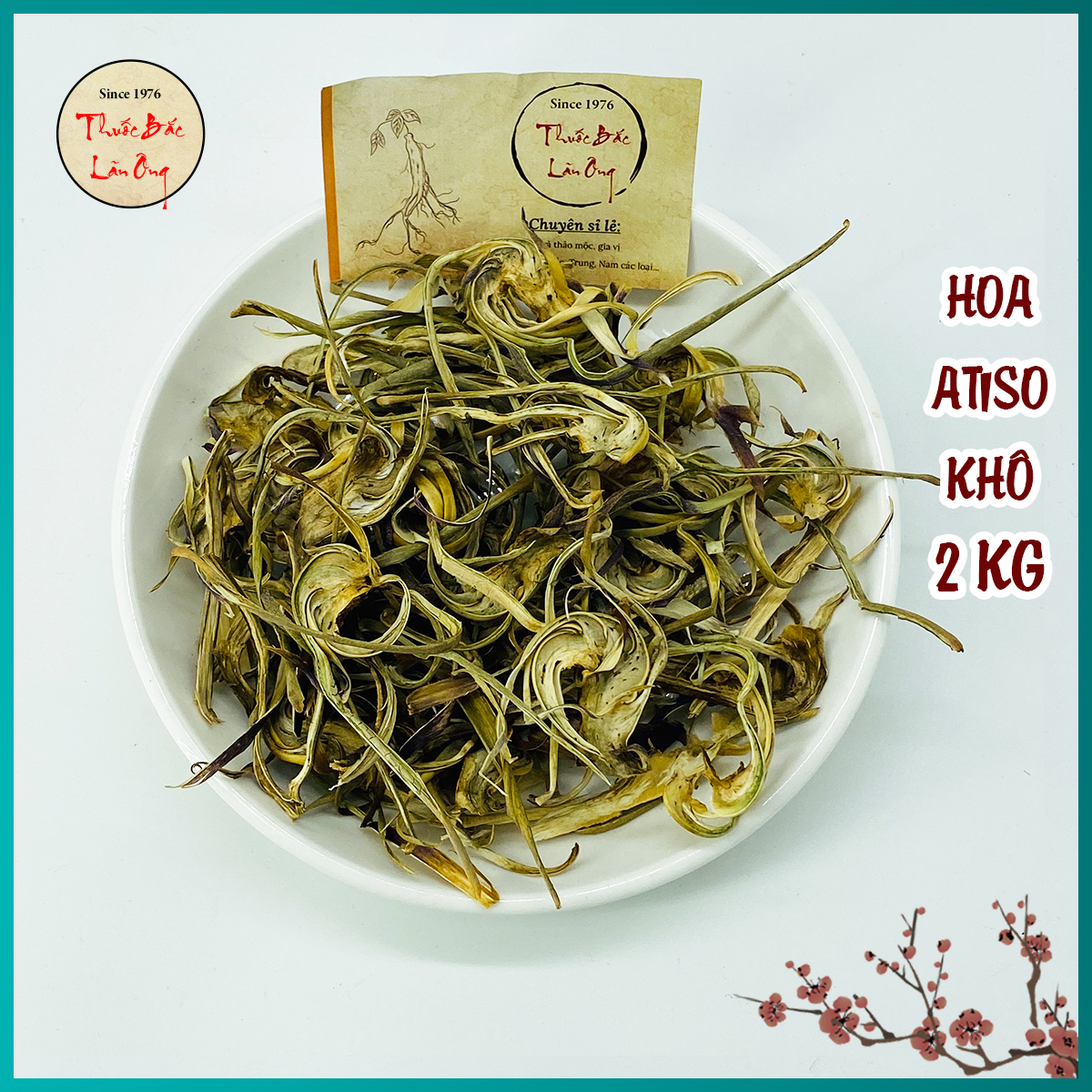 Hoa Atiso Xanh Đà Lạt 200g