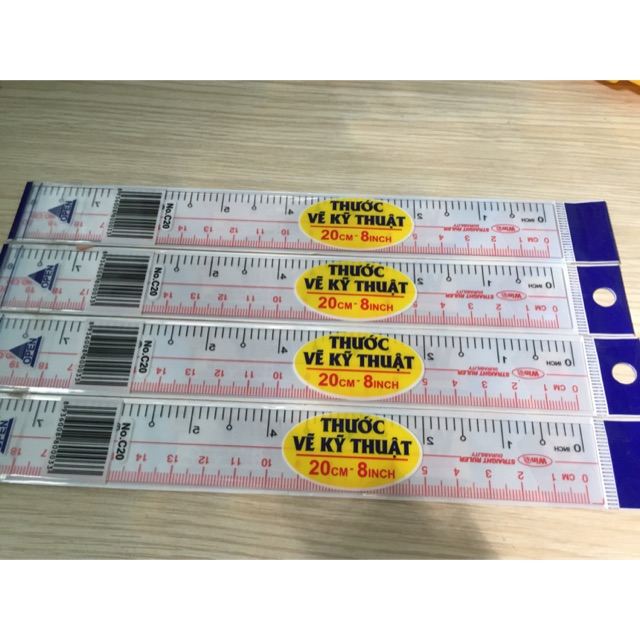 Thước dẻo 20 cm