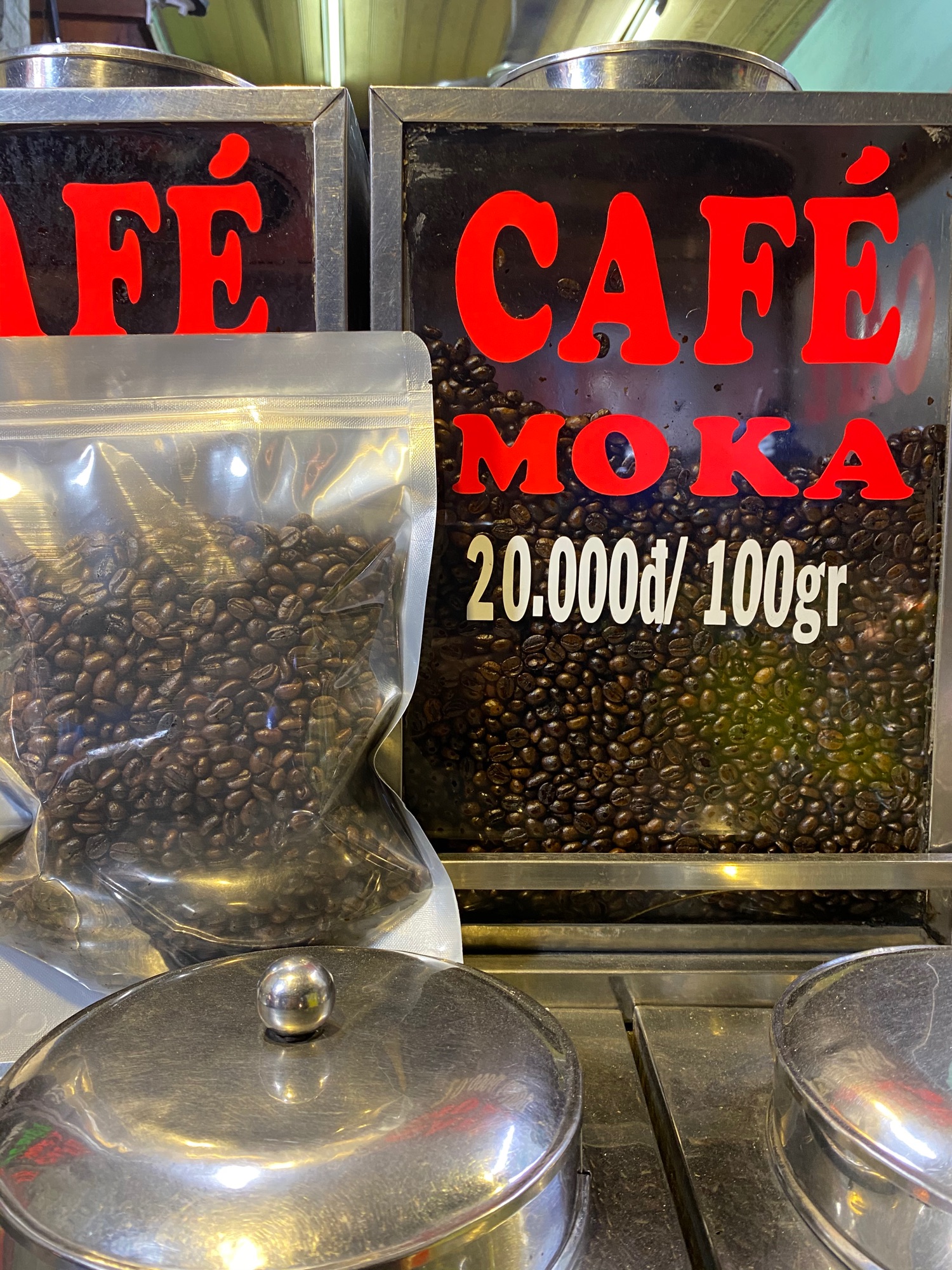 [HCM]Cà Phê Moka Gu Đậm Pha Phin Rất Ngon ( 2 bịch 500g)
