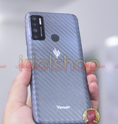 Dán Cacbon mặt lưng Vsmart Live 4