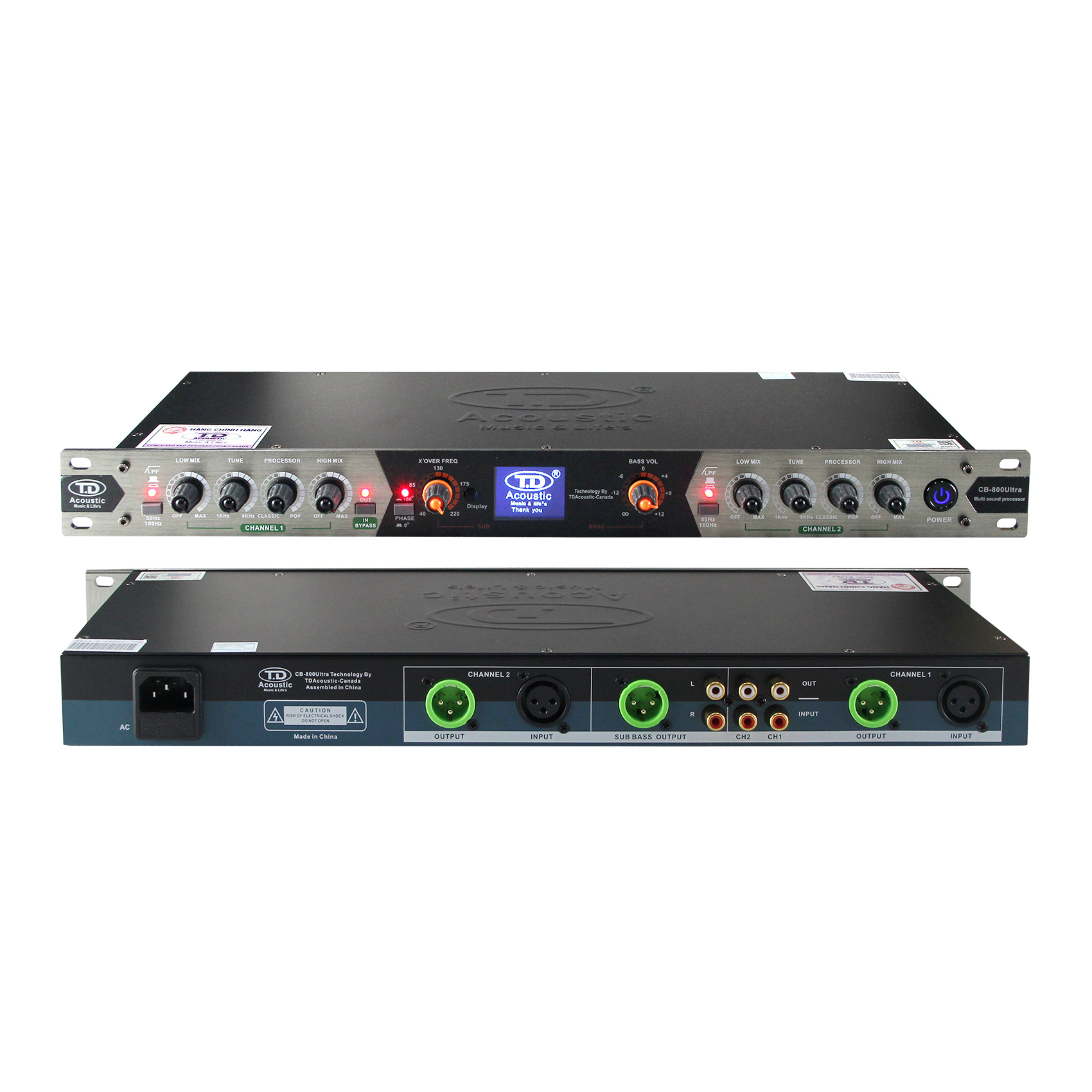 Nâng tiếng td acoustic cb-800 ultra