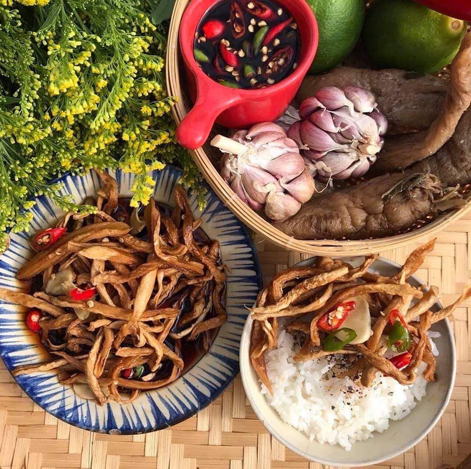 Xá bấu ngâm nước tương ( Củ cải khô ngâm nước tương) 500g