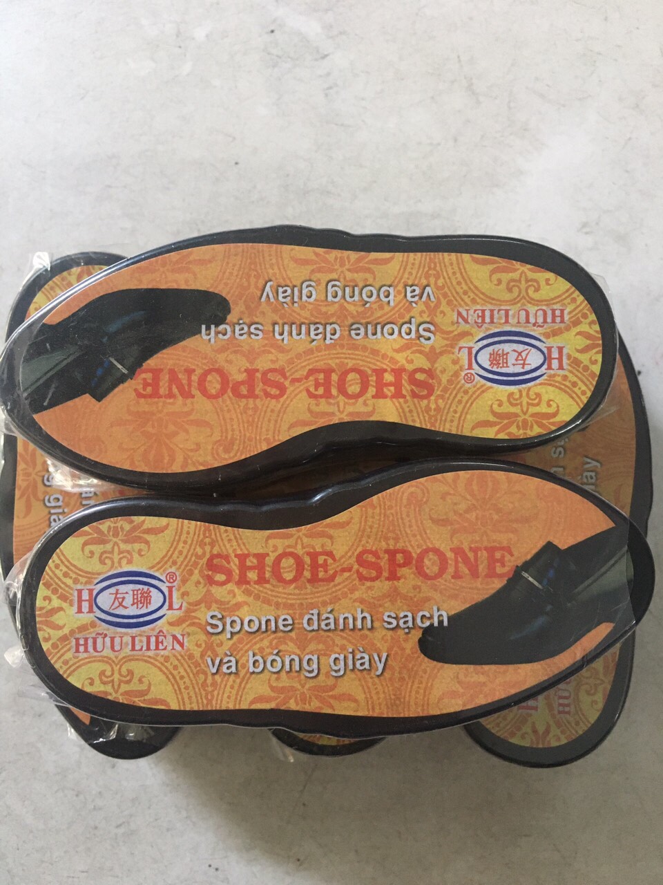Xi Bọt Biển Đánh Bóng Giày (Shoe Polish Sponge)  == Combo 5 Sản Phẩm