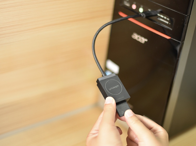 Đầu đọc thẻ USB 3.0 Card Reader Hỗ trợ thẻ TF và SD UGREEN 20250