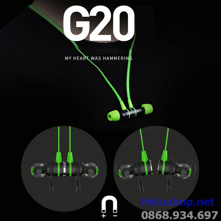 Tai nghe Chuyên game GAMING Plextone G20 Có micro đàm thoại