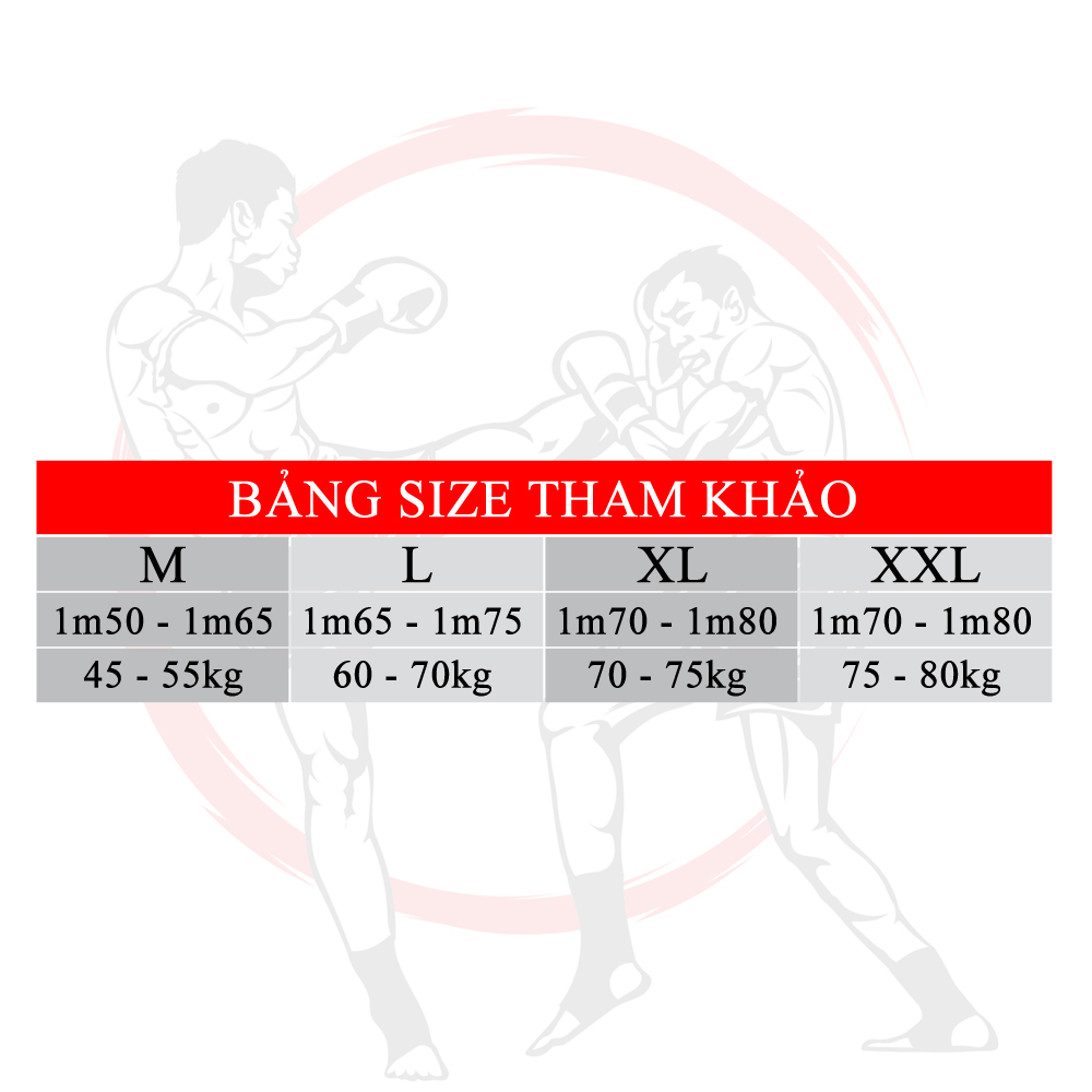 [HCM]Quần Muay Thái MMA AnotherBoxer cao cấp MT99 (Màu đen)