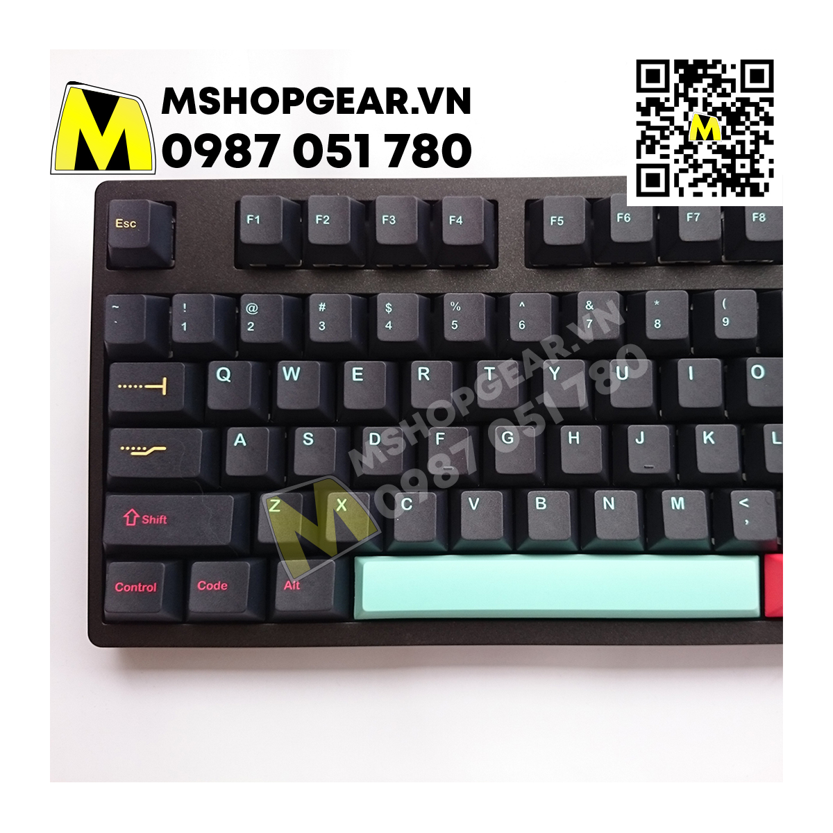 Bộ keycap bàn phím cơ Metropolis (clone) thick pbt dye-sub cherry profile
