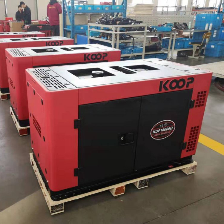 Máy Phát Điện Chạy Dầu 12kVA Koop KDF16000Q
