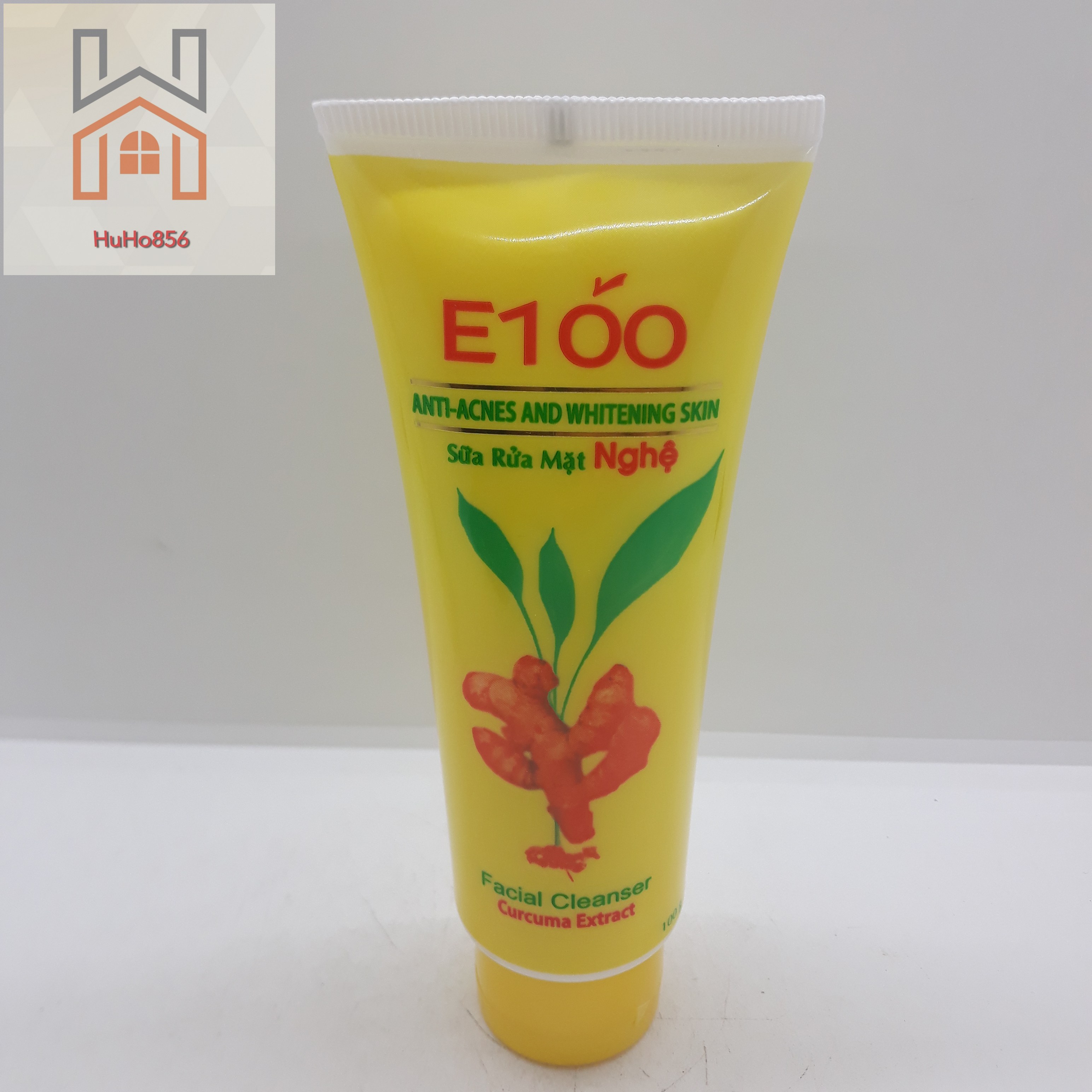 Sữa Rửa Mặt Nghệ E100 & Nha Đam E100 Mới - Lọ 100g