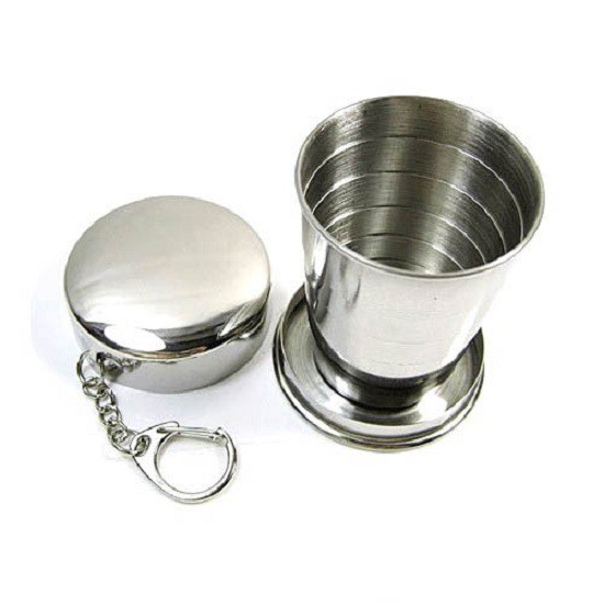 cốc uống nước inox  gấp gọn 2022