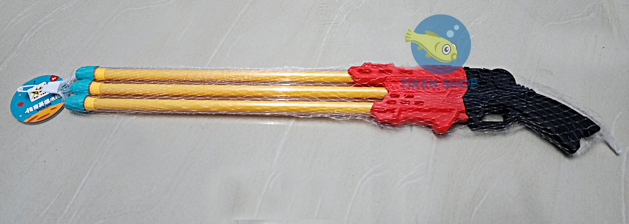 Súng nước thụt 3 nòng dài 64cm