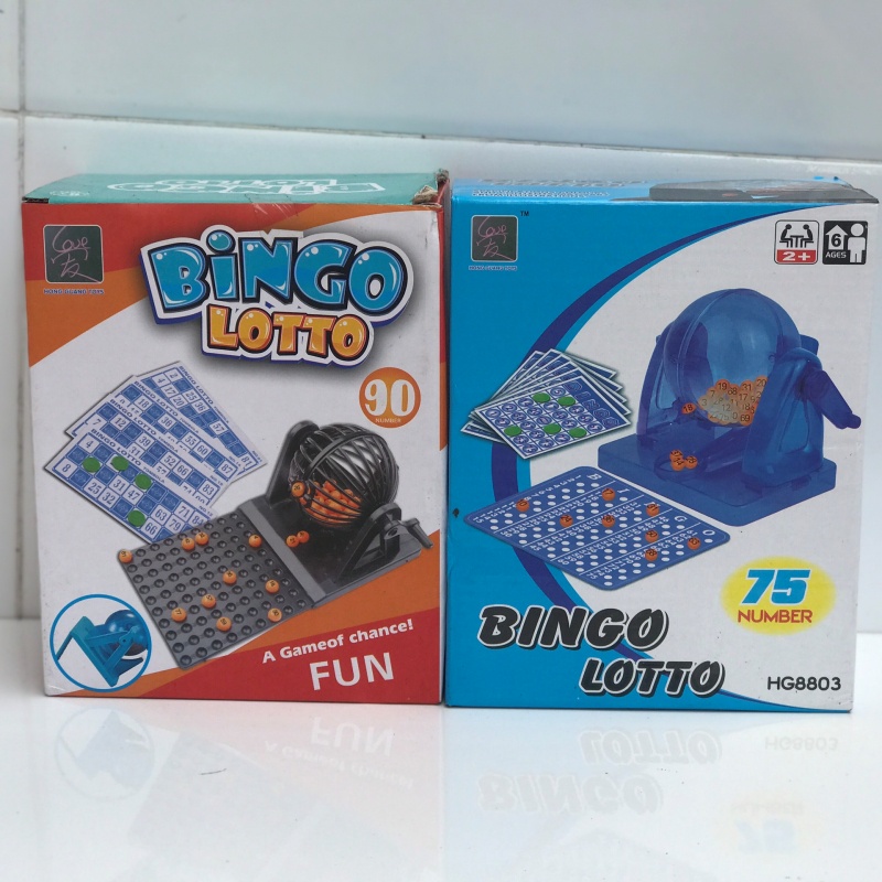 Hộp lồng quay bingo lô tô 75 số- 90 số