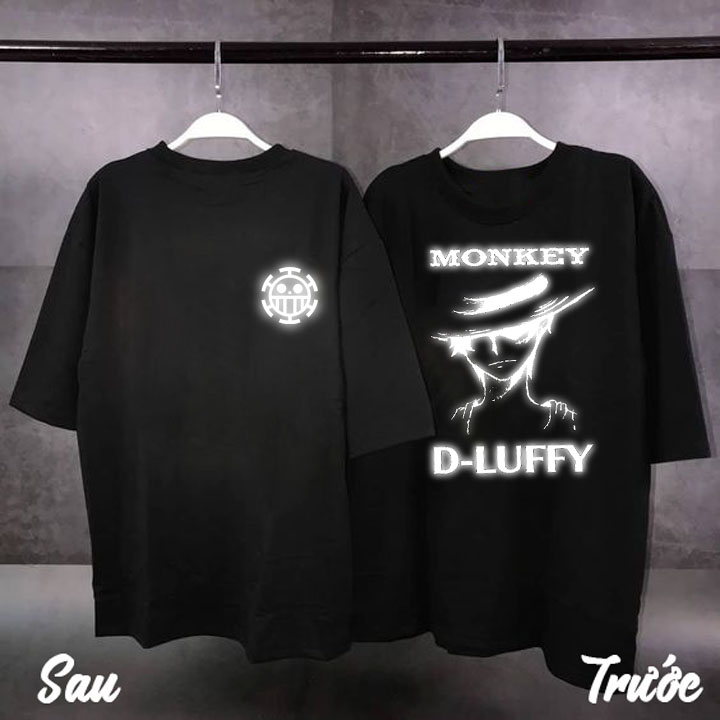 [HCM]ÁO THUN PHẢN QUANG TAY LỠ LUFFY 2 NAM NỮ