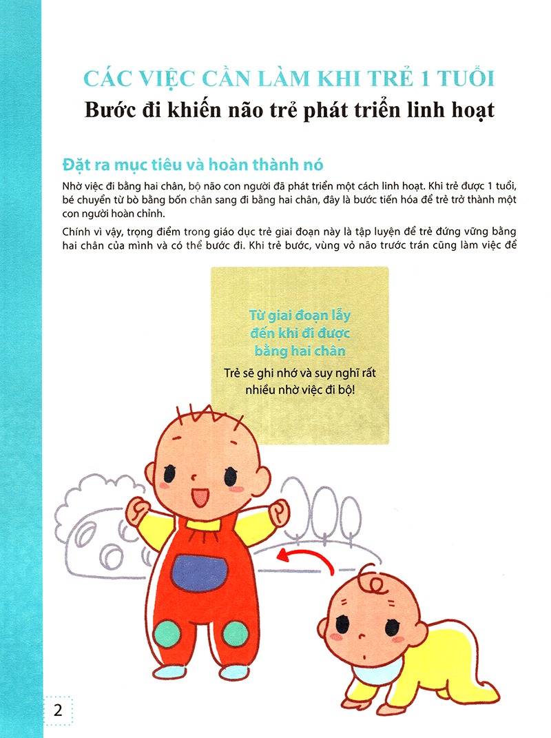 Dạy Con Kiểu Nhật - Giai Đoạn 1 Tuổi