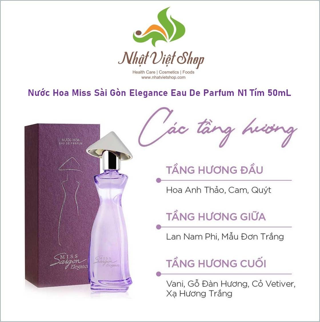 Nước Hoa Miss Sài Gòn 50mL